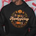 Vintage Family Thanksgiving 2023 Thankful My Tribe Matching Hoodie Funny Gifts