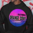 Vintage Orange Cove Vaporwave California Hoodie Unique Gifts