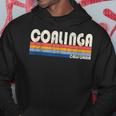 Vintage Retro 70S 80S Style Hometown Of Coalinga Ca Hoodie Unique Gifts