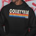 Vintage Retro 70S 80S Style Hometown Of Colleyville Tx Hoodie Unique Gifts