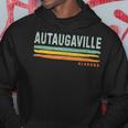 Vintage Stripes Autaugaville Al Hoodie Unique Gifts