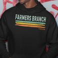 Vintage Stripes Farmers Branch Tx Hoodie Unique Gifts