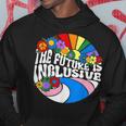 Vintage The Future Is Inclusive Lgbt Gay Rights Pride Hoodie Unique Gifts