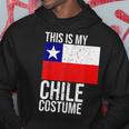 Vintage This Is My Chile Flag Costume Design For Halloween Chile Funny Gifts Hoodie Unique Gifts