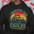 Vintage Tractor Dad Like A Regular Dad Tractor Fathers Day Gift For Mens Hoodie Funny Gifts
