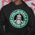 Volleyball Served Hot Great Volleyball Player Hoodie Unique Gifts