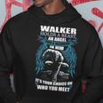 Walker Name Gift Walker And A Mad Man In Him Hoodie Funny Gifts