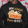 You Wanna Piece Of Me Cute Pumpkin Pie Happy Thanksgiving Hoodie Unique Gifts