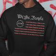 We The People Preamble Us Constitution 4Th Of July 1776 Hoodie Unique Gifts