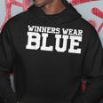Winners Wear Blue Team Spirit Game Competition Color Sports Hoodie Unique Gifts