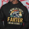 Worlds Best Farter I Mean Father Best Dad Ever Cool Dog Hoodie Funny Gifts