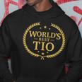 Worlds Best Tio - Greatest Ever Uncle Award Hoodie Unique Gifts