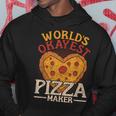 Worlds Okayest Pizza Maker Hobby Pizza Maker Hoodie Unique Gifts
