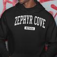 Zephyr Cove Nevada Nv Vintage Athletic Sports Hoodie Unique Gifts