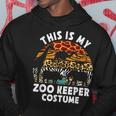This Is My Zoo Keeper Costume Zoo Garden Animal Lover Keeper Hoodie Unique Gifts