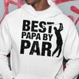 Best Papa By Par Funny Golf Fathers Day Grandpa Gifts Gift For Mens Hoodie Unique Gifts