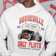 Bonneville Salt Flats Vintage Retro Hot Rod Race Car Salt Funny Gifts Hoodie Unique Gifts