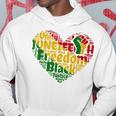 Celebrate Black Freedom Independence Day Junenth Hoodie Unique Gifts
