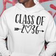 Class Of 2036 Grow With Me Graduation First Day Of School Hoodie Funny Gifts