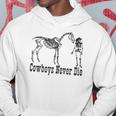Cowboys Never Die For Cowboys Hoodie Unique Gifts