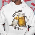 Drinking Buddies Dad And Baby Matching Fist Father Hoodie Unique Gifts