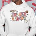 Halloween Vibes Retro Spooky Ghost Boo Spooky Season Hoodie Unique Gifts