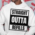 Straight Outta Refills For Pharmacy Doctors Hoodie Unique Gifts