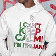 I Cant Keep Calm Im Italian Funny Loud Italy Flag Meme Hoodie Unique Gifts