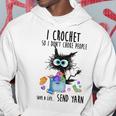 I Crochet So I Dont Choke People Save A Life Send Yarn Crochet Funny Gifts Hoodie Unique Gifts