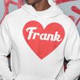 I Heart Frank First Names And Hearts I Love Frank Hoodie Unique Gifts