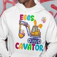 Kids Eggscavator Happy Easter Funny Excavator Hunting Egg Kids Hunting Funny Gifts Hoodie Unique Gifts