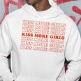 Kiss More Girls - Lesbian Bisexual Lgbtq Pride Month 2021 Hoodie Personalized Gifts