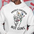 Protect Children Not Guns End Gun Violence Anti Gun Orange Hoodie Unique Gifts