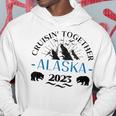 Retro Alaska Cruise 2023 Family Cruise 2023 Family Matching Hoodie Funny Gifts
