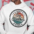 Retro Best Big Brother Ever Big Brother Hoodie Funny Gifts