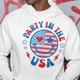 Retro Party In The Usa 4Th Of July America Patriotic Hoodie Unique Gifts