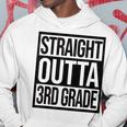 Straight Outta 3Rd Grade Goodbye 3 Grade Last Day Of School Hoodie Funny Gifts
