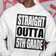 Straight Outta 5Th Grade Graduation Gifts Grad Class 2023 Hoodie Unique Gifts