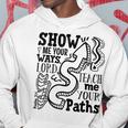 Teach Me Your Paths Vbs Crew Vacation Bible School 2023 Vacation Funny Gifts Hoodie Unique Gifts