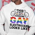 This Is What A Gay Electrician Looks Like Lgbtq Pride Month Hoodie Unique Gifts