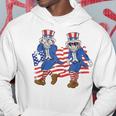 Uncle Sam Griddy 4Th Of July Happy Independence Day 2023 Fun Hoodie Unique Gifts