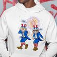 Uncle Sam Griddy Dance Funny 4Th Of July Independence Day Hoodie Personalized Gifts