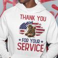 Veteran Thank You For Your Service Veteran's Day Usa Hoodie Funny Gifts