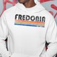 Vintage 1980S Style Fredonia New York Hoodie Unique Gifts