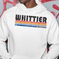 Vintage 1980S Style Whittier Ca Hoodie Unique Gifts