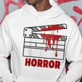 Vintage Horror Flick Halloween Scary Horror Movie Horror Halloween Funny Gifts Hoodie Unique Gifts