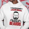 Wh Awesome Landscaping Supervisors Tattoo Beard Hoodie Unique Gifts