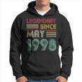 21St Birthday Gift Legendary Since May 1998 Hoodie