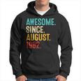 41 Year Old Awesome Since August 1982 41St Birthday Hoodie