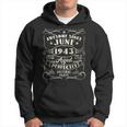80 Year Old Awesome Since June 1943 80Th Birthday Hoodie